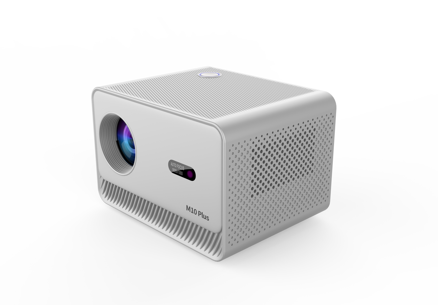 M10 Plus: Mini LED Projector with Android 11.0, BT, Built-in Speaker, HDMI, Remote Control, 200 ANSI Lumens Brightness, Ideal for Home Cinema and Presentations