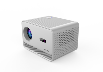 M10 Plus: Mini LED Projector with Android 11.0, BT, Built-in Speaker, HDMI, Remote Control, 200 ANSI Lumens Brightness, Ideal for Home Cinema and Presentations