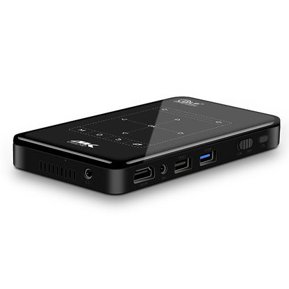 Mini Projector | Pocket-Sized DLP | 1080P | Support  WiFI Built-in Rechargeable Battery Stereo Speakers and Remote Control